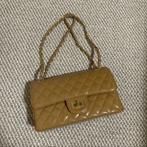 Patent Quilted Bag ✨